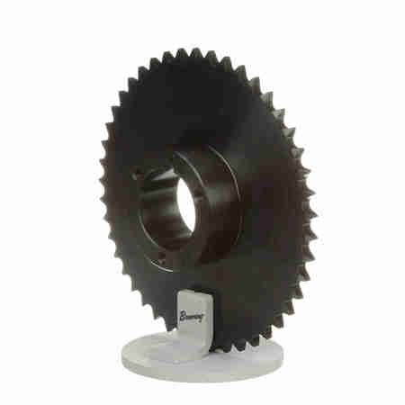 BROWNING Steel Bushed Bore Roller Chain Sprocket, 40P45 40P45